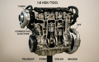 1.6 HDI w Fordzie (TDCi), Volvo (D2) i Mazdzie – czy to ten sam silnik co w Peugeot?
